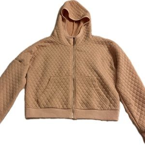 PEACHY PINK  HOODIE (Adults or Kids).  very cute and comfy.